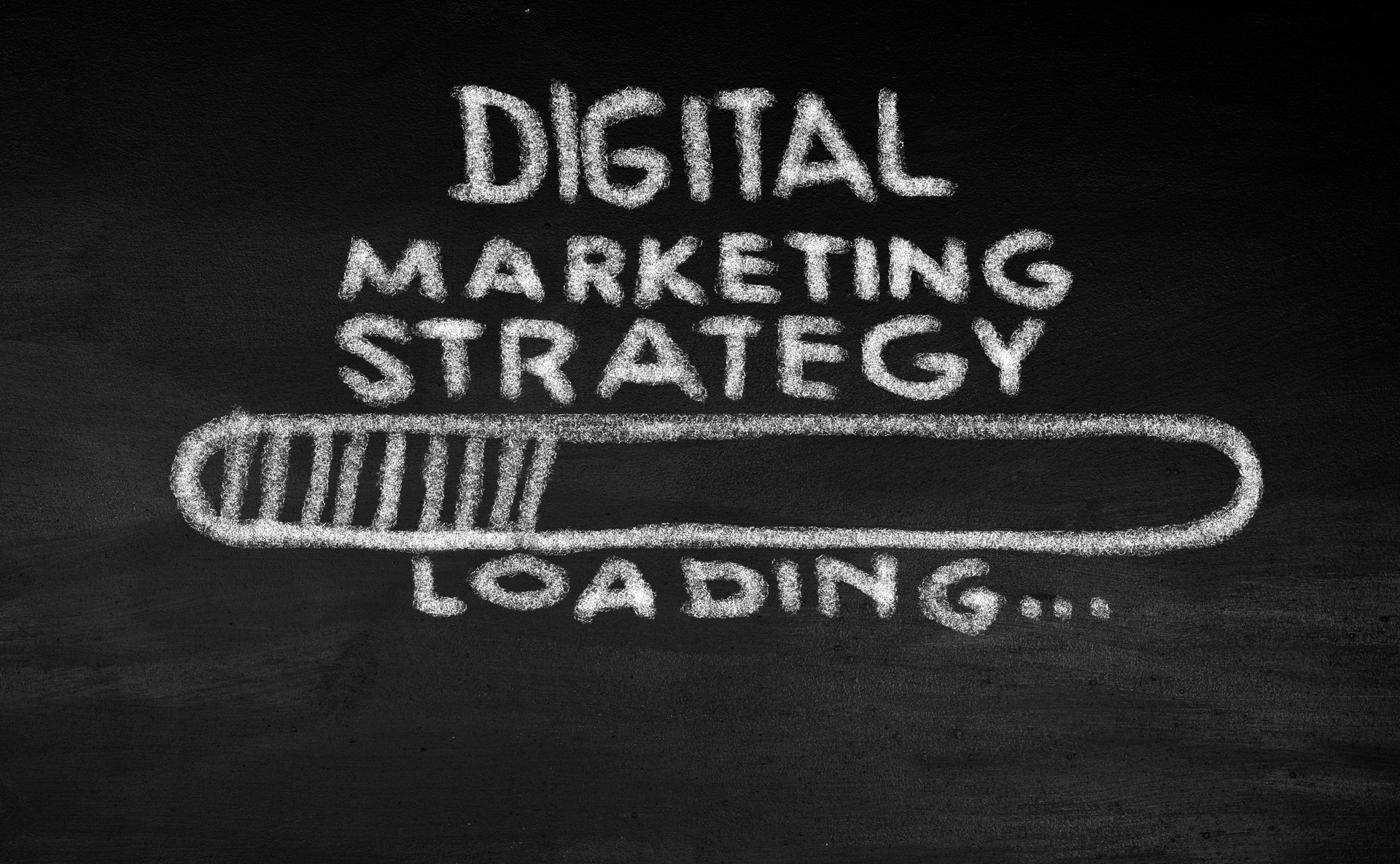 Digital marketing strategy loading